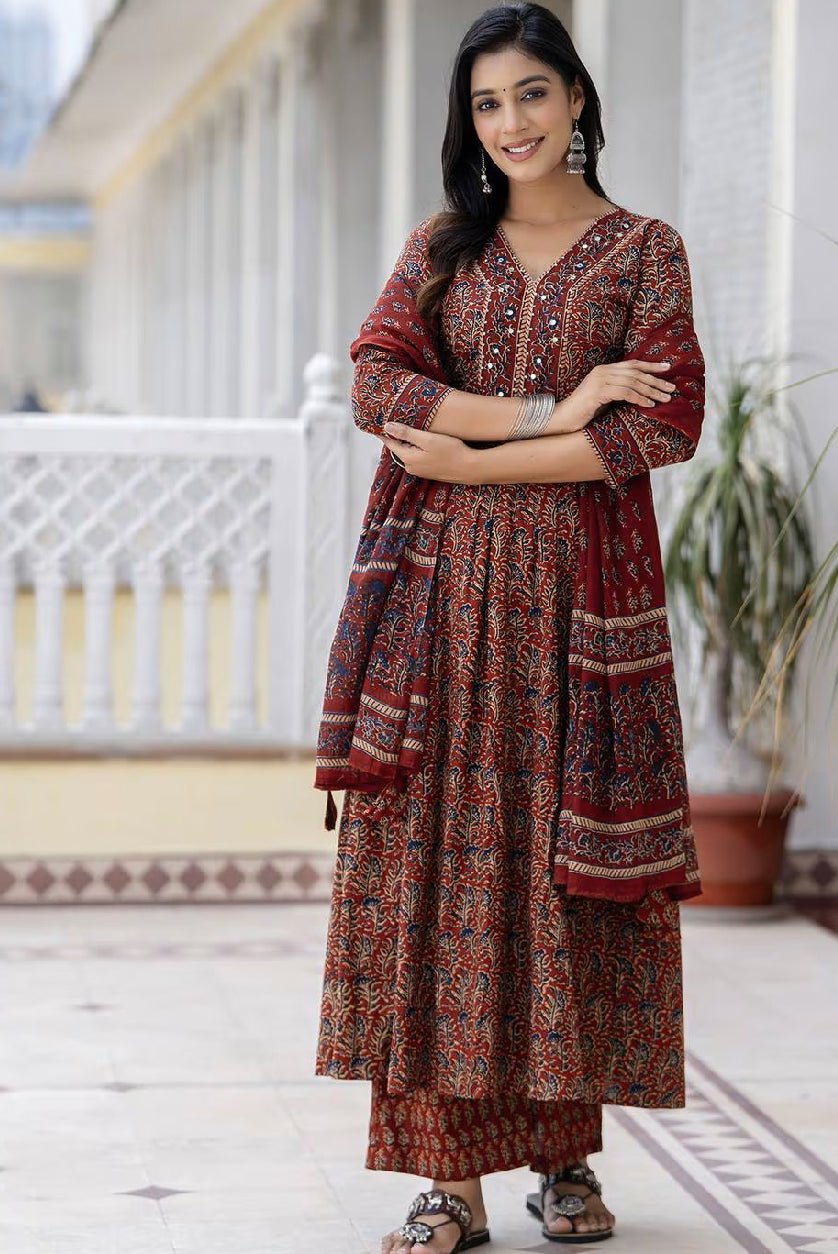 Floral Print Kurta Set Canada - Stylish Women's Wear