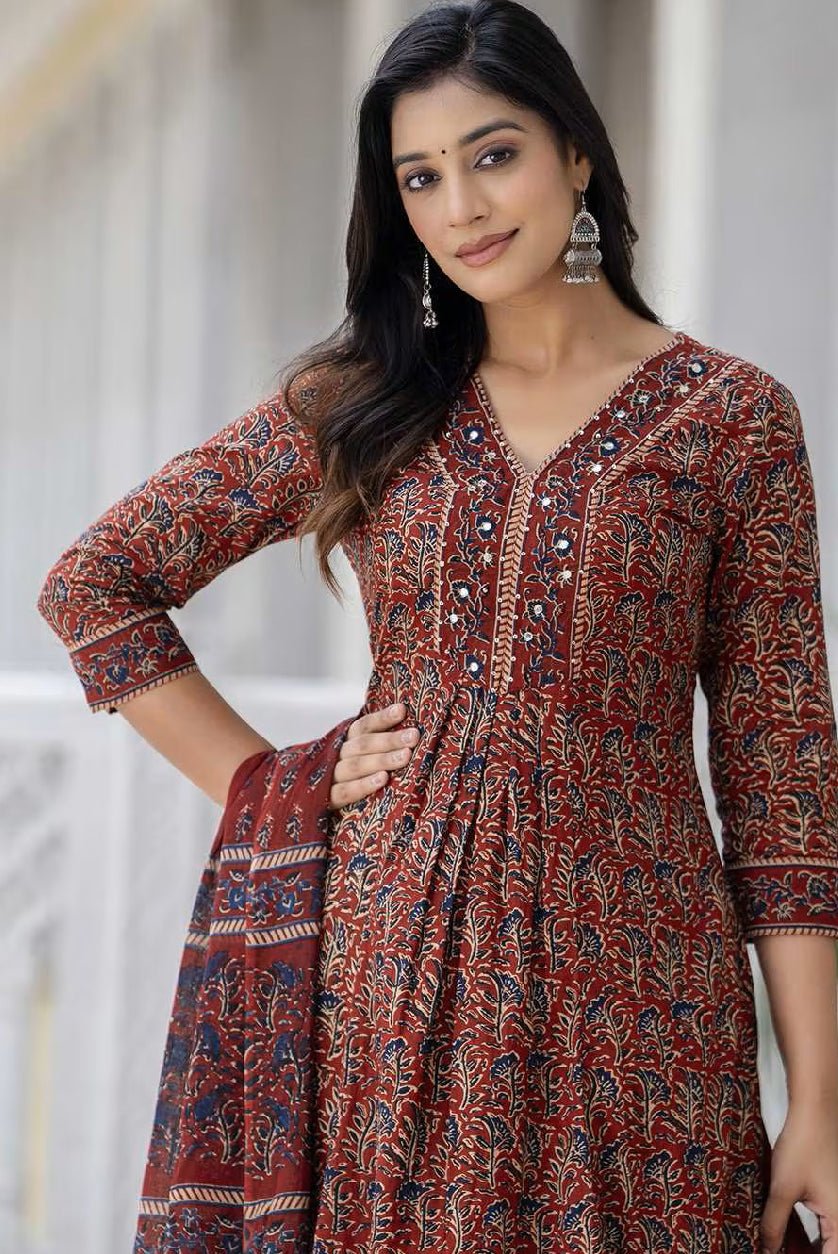 Floral Print Kurta Set Canada - Stylish Women's Wear