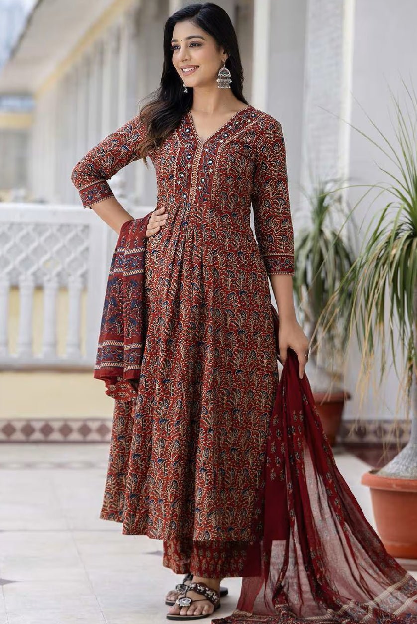 Floral Print Kurta Set Canada - Stylish Women's Wear