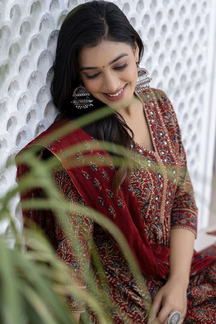 Floral Print Kurta Set Canada - Stylish Women's Wear