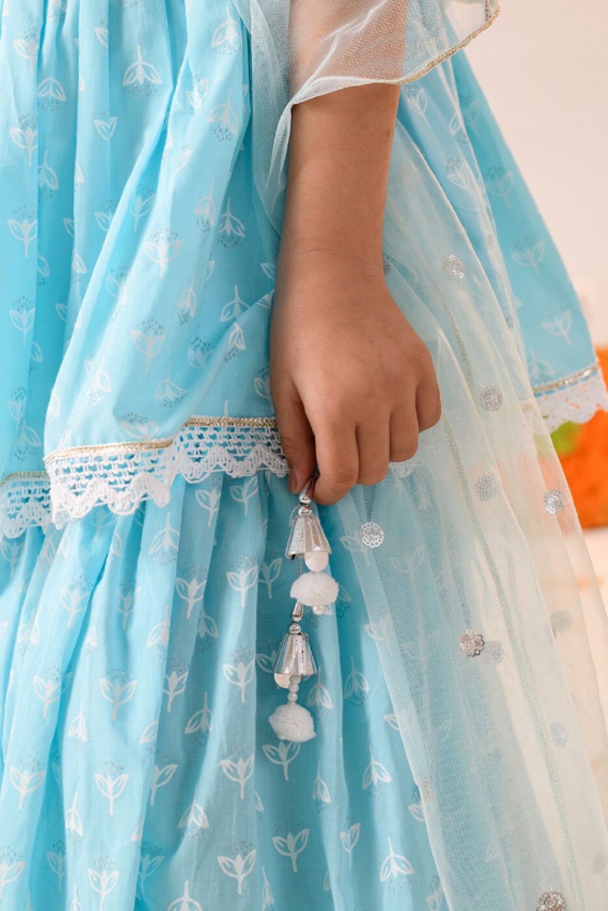 Girls Ethnic Wear Set for Special Occasions