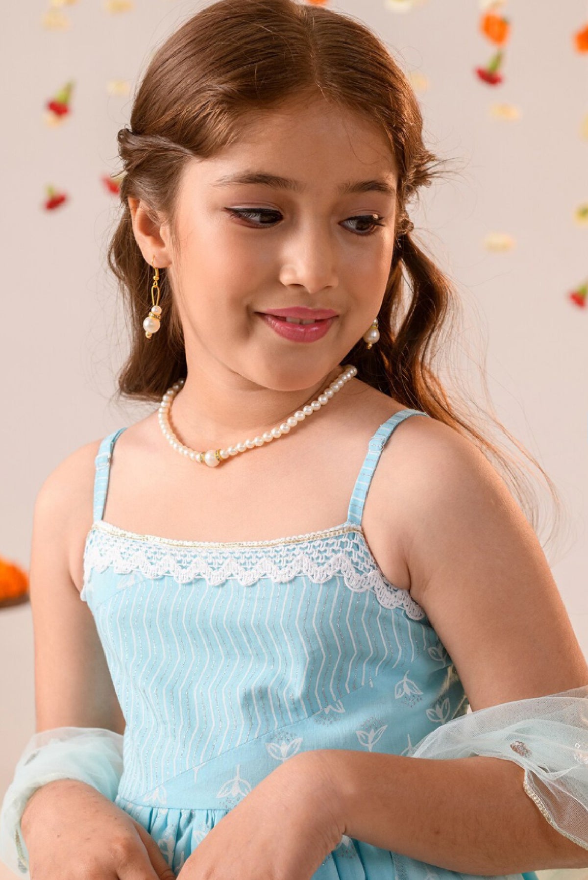 Girls Ethnic Wear Set for Special Occasions