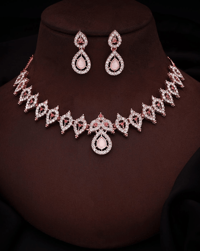 Multi - Pack Brass Necklace & Earrings Set – 3 Traditional Jewelry Sets for Women - aromie