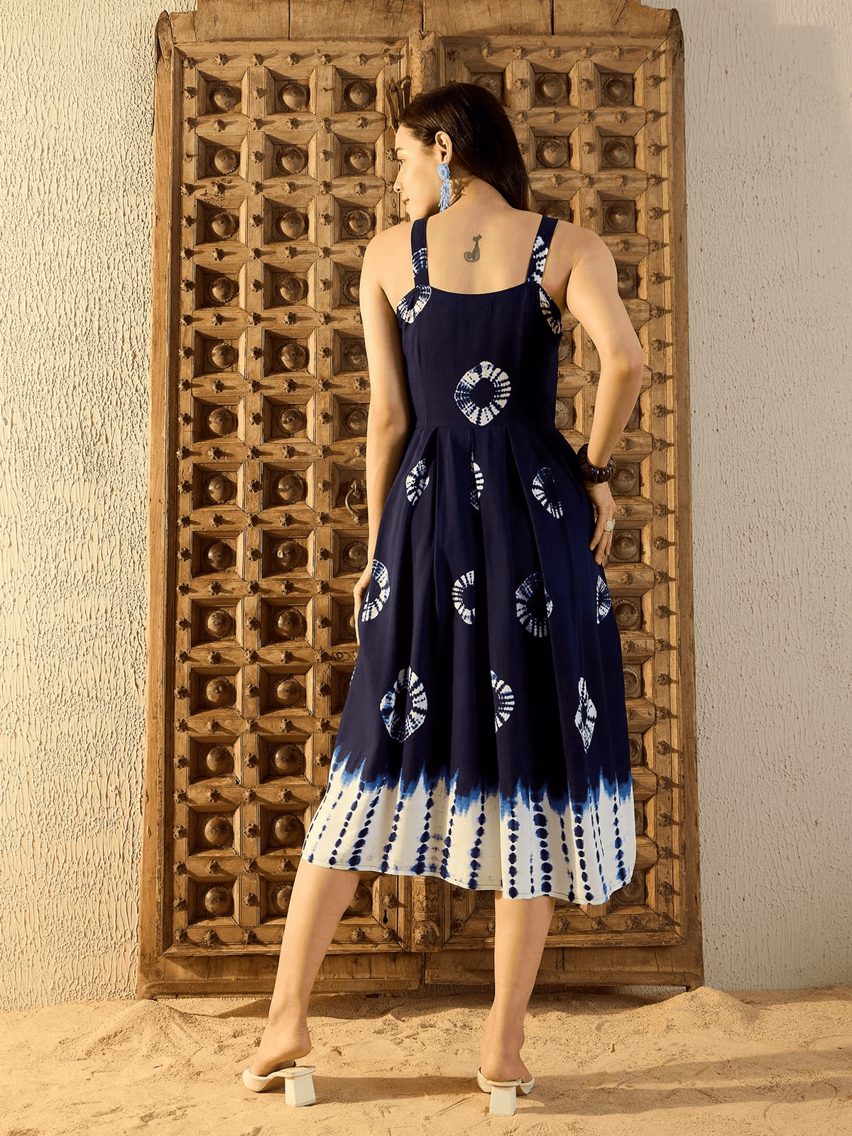 Navy Blue Casual Dress for Everyday Wear