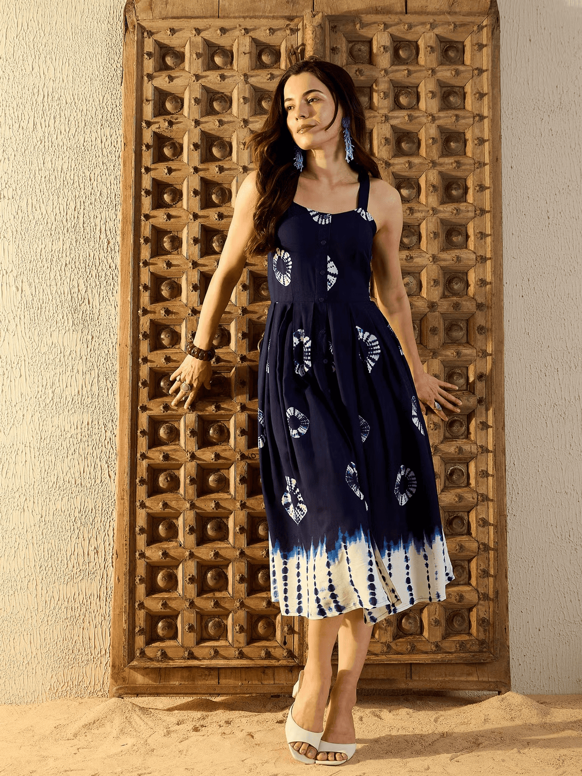 Navy Blue Casual Dress for Everyday Wear