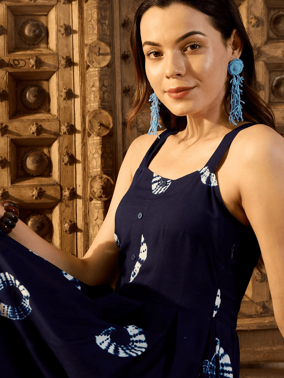 Navy Blue Casual Dress for Everyday Wear
