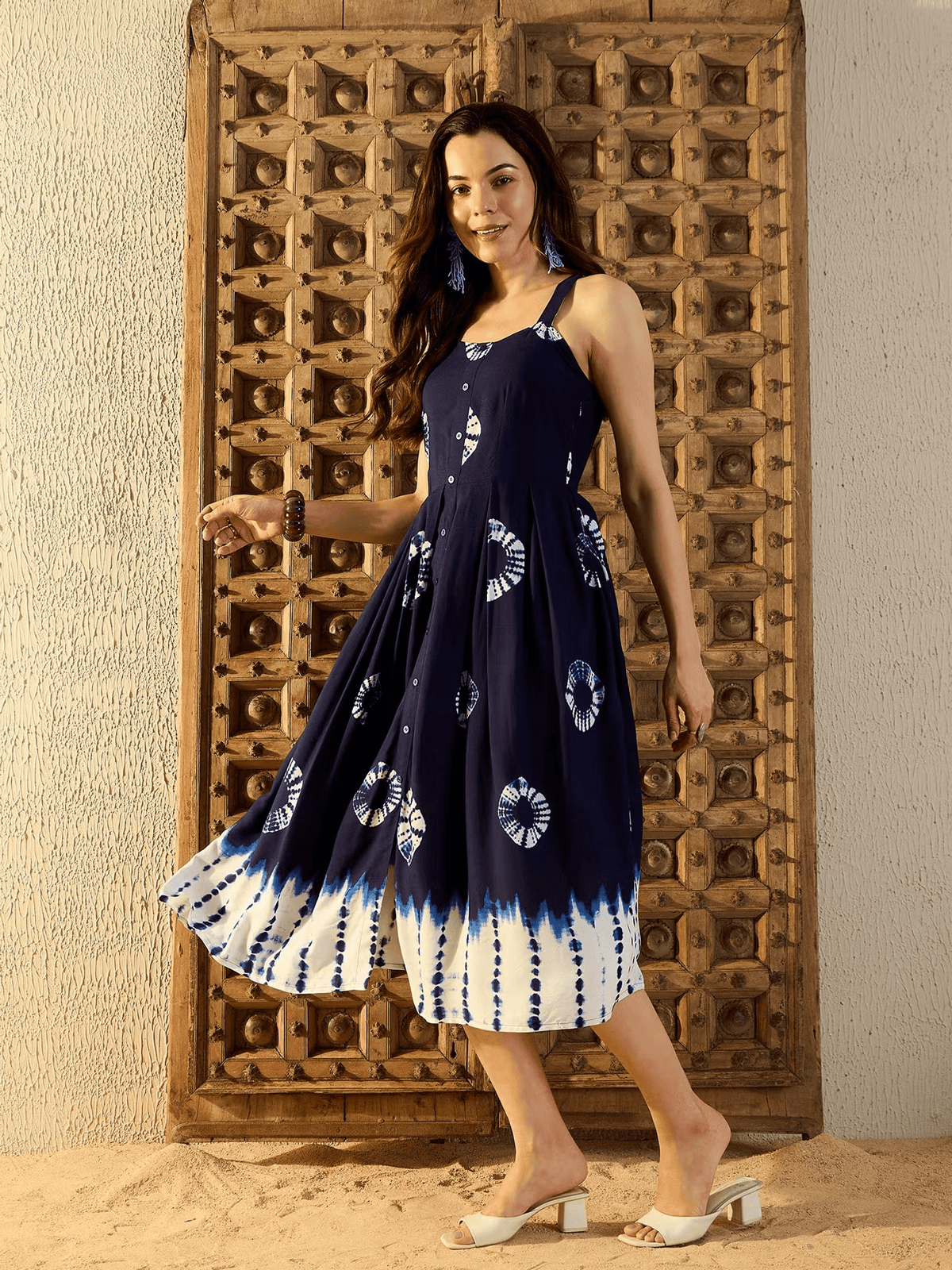 Navy Blue Casual Dress for Everyday Wear