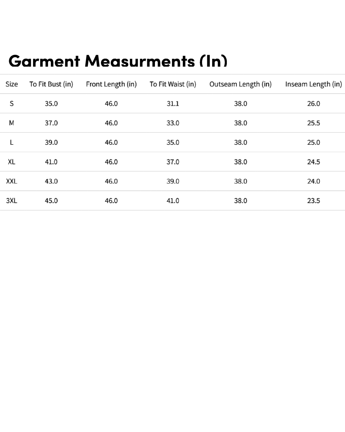 Off white Anarkali kurta set Canada displayed with detailed garment measurements chart