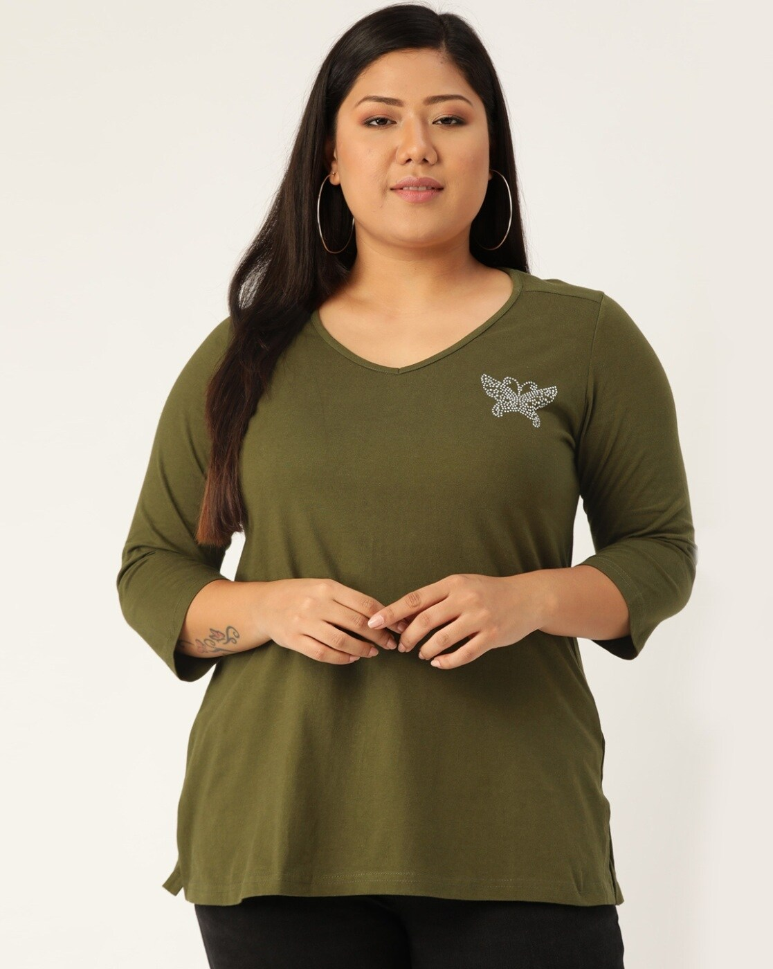 Plus Size Women's T-Shirt Canada - Affordable Elegance