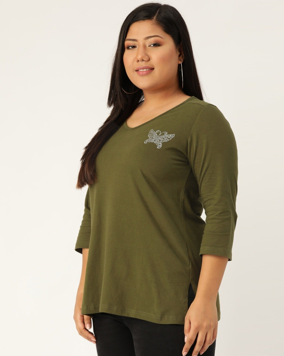 Plus Size Women's T-Shirt Canada - Affordable Elegance