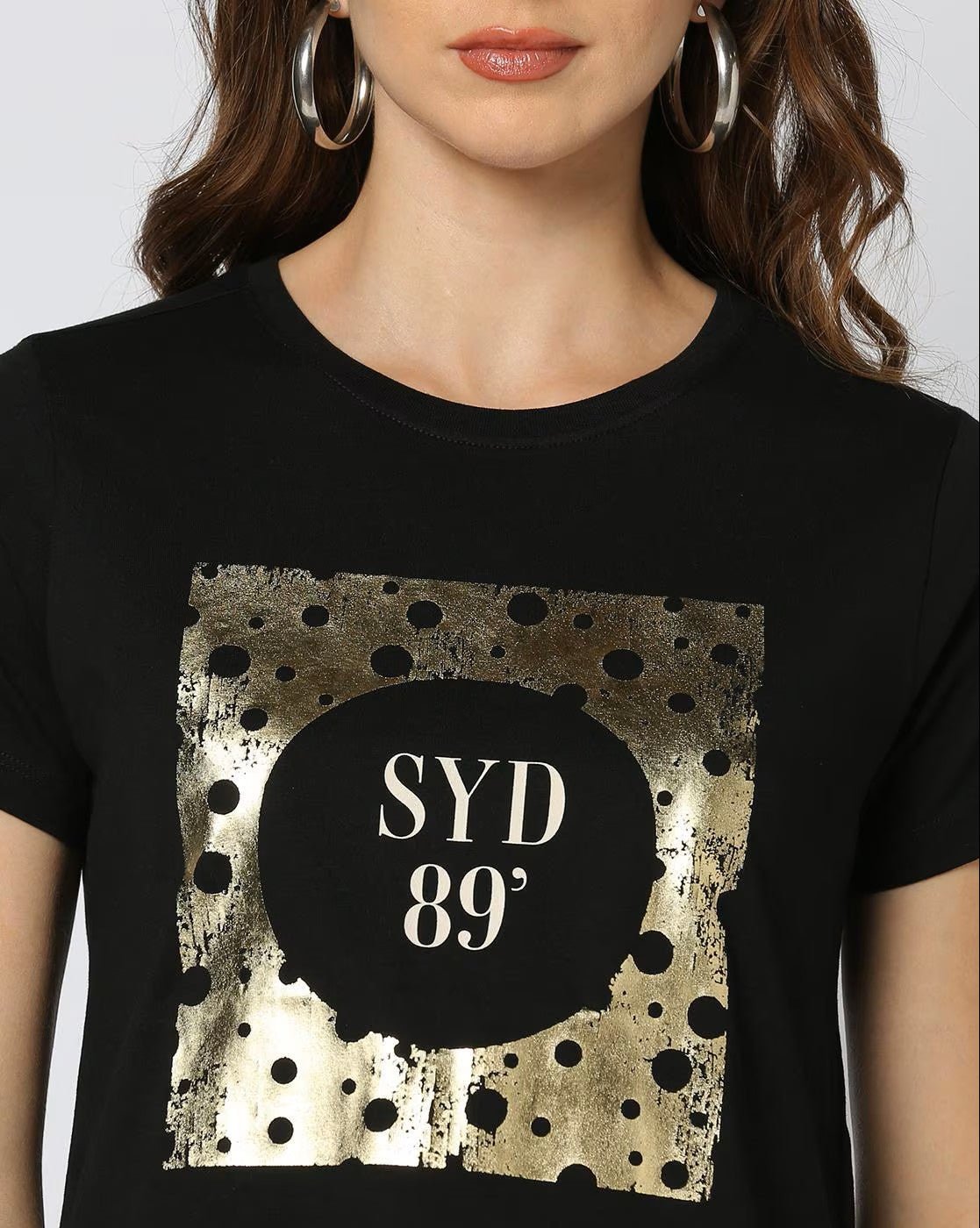 Printed Crew Neck T-Shirt Canada - Trendy Design