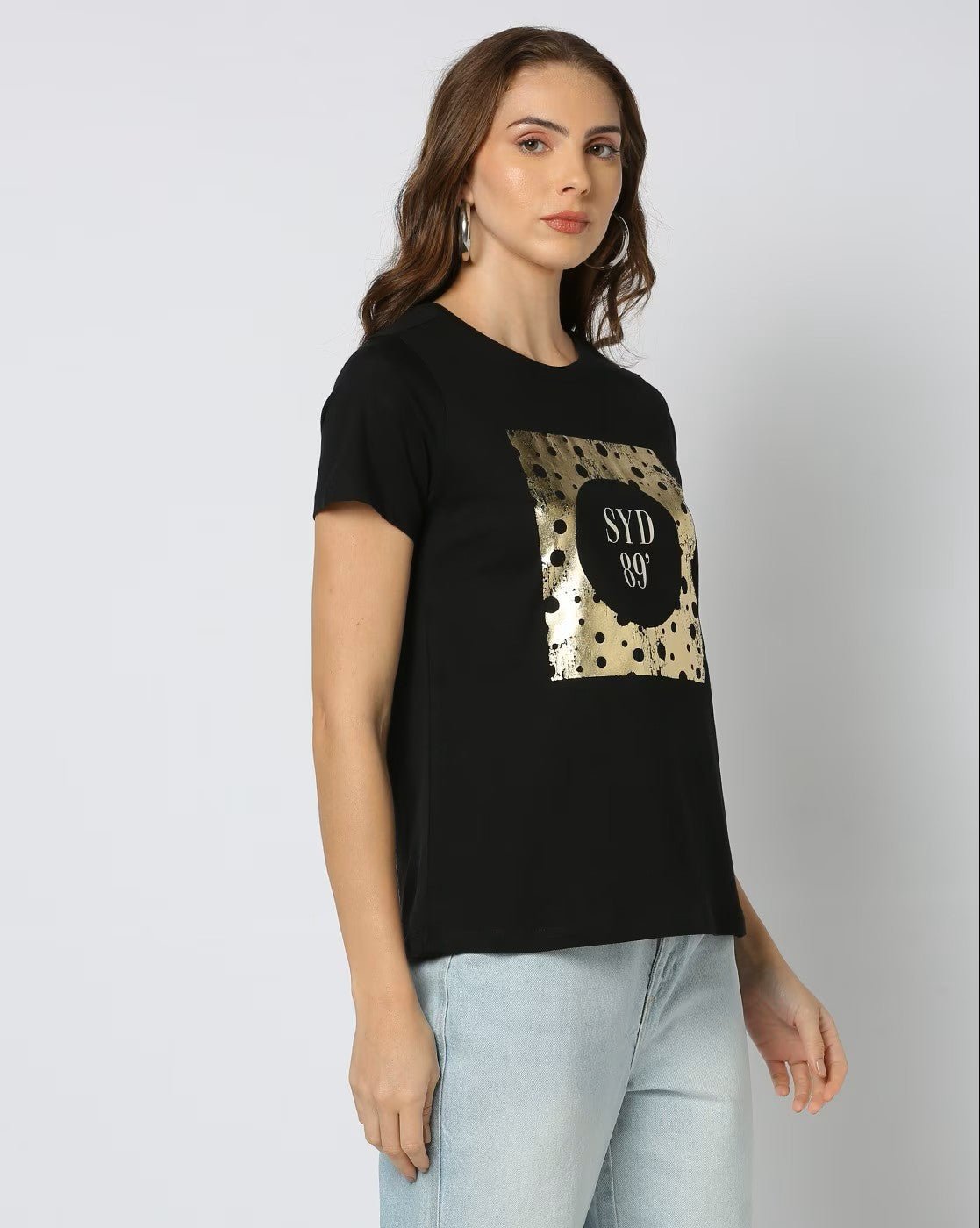 Printed Crew Neck T-Shirt Canada - Trendy Design