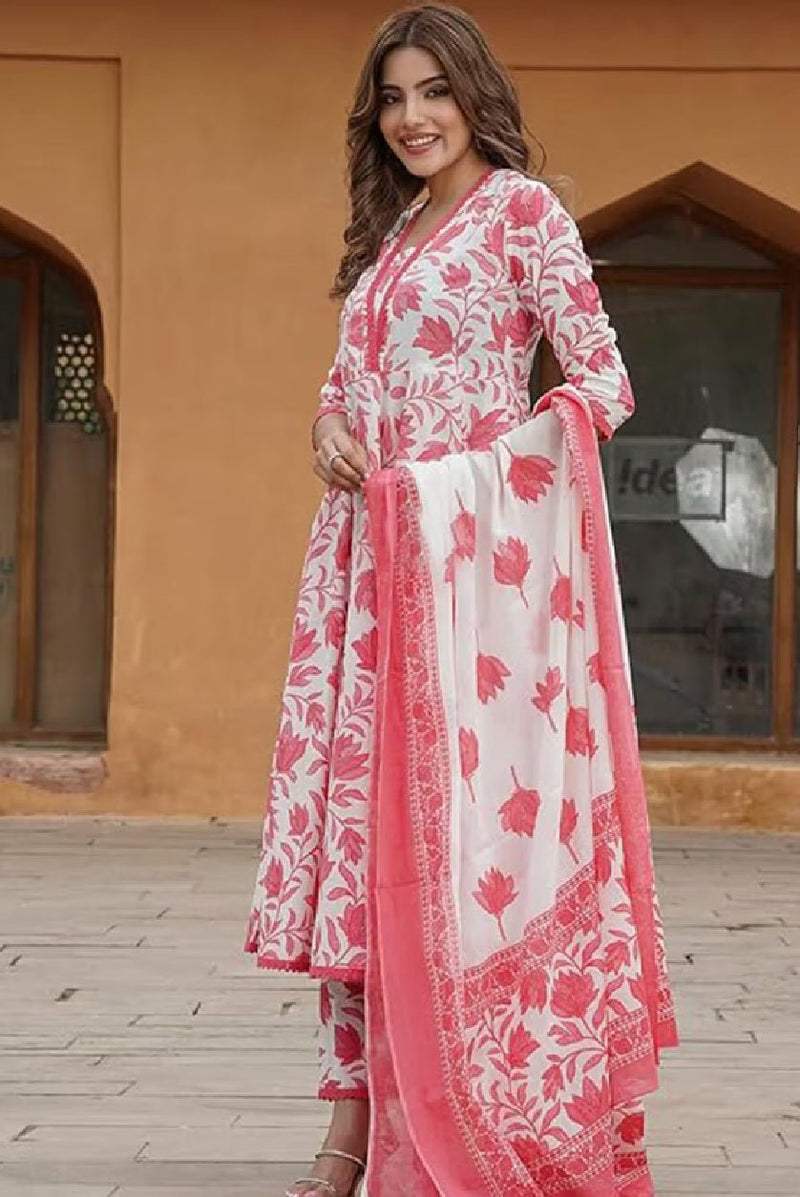 Rayon Kurta Set for Women - Stylish 3 Piece Outfit