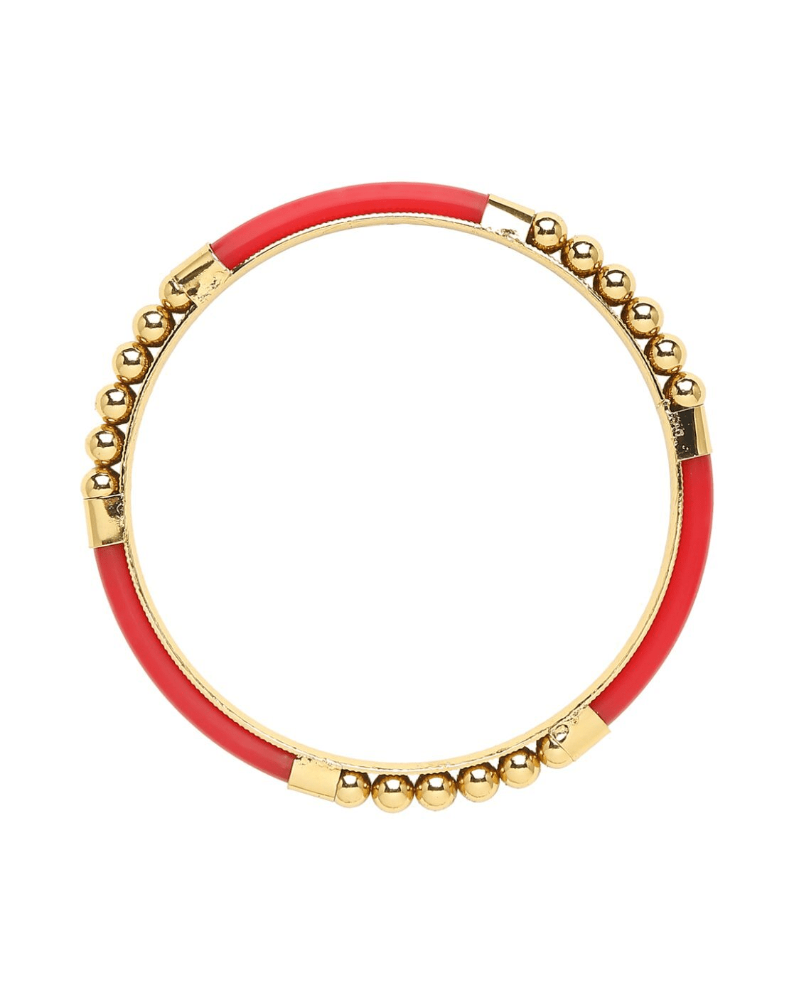 Set of 4 Gold - Plated Bangles (2.4 & 2.6) with Necklace, Earrings, and Mangtika – Elegant Jewelry Set - aromie