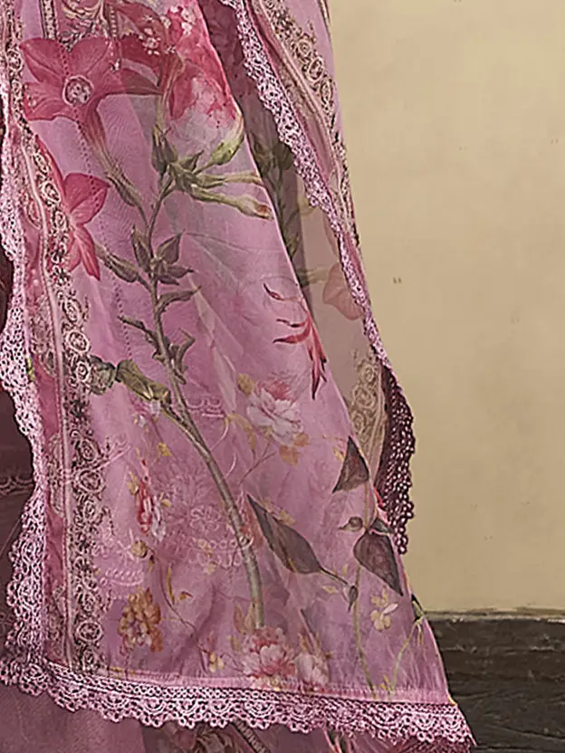 Silk Blend Kurta Set Canada - Elegant 3 Piece Outfit