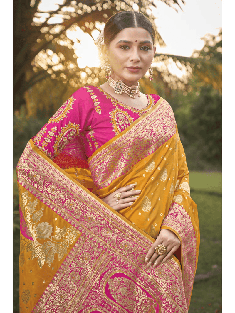 Vegan Banarasi Saree Canada - Elegant Design