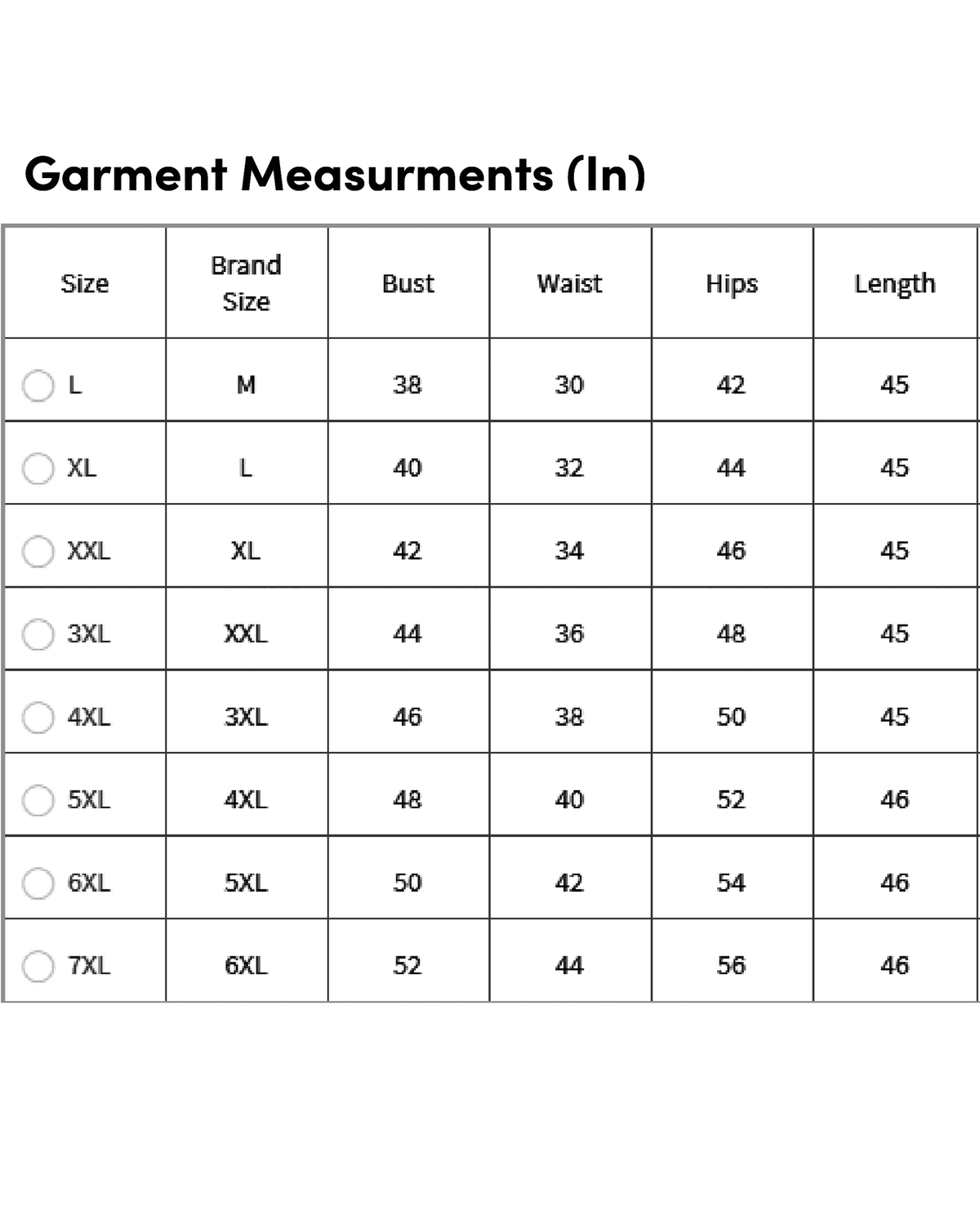 Floral Anarkali kurta pants set by Aromie with detailed garment measurements for perfect fit