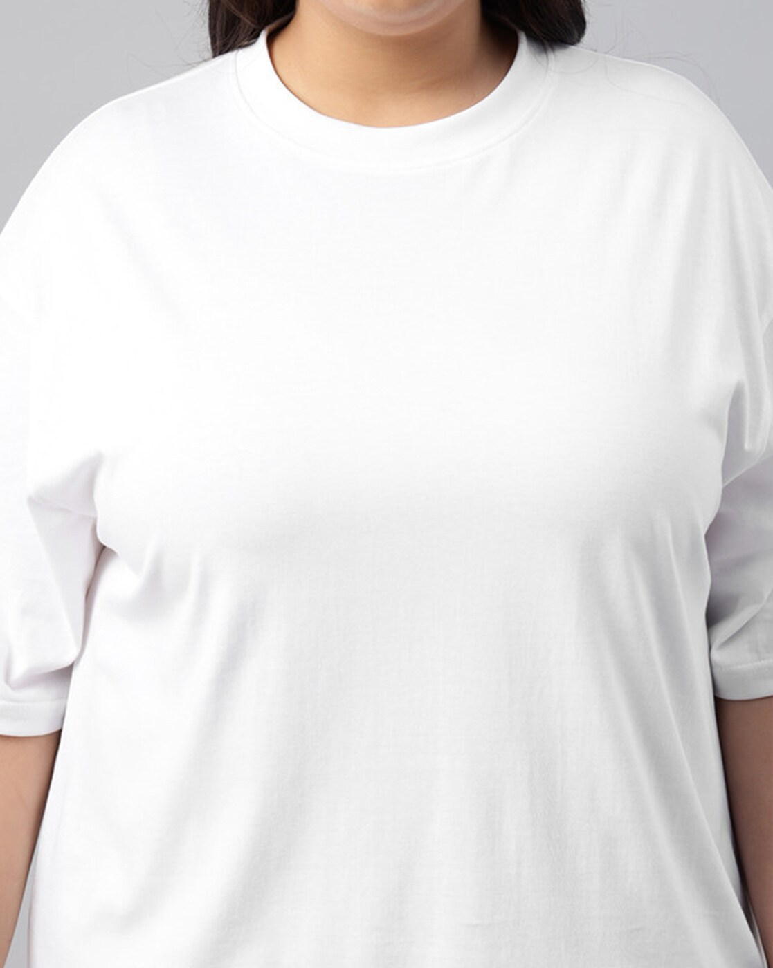 Women Oversized Fit T-Shirt for Plus Size Style