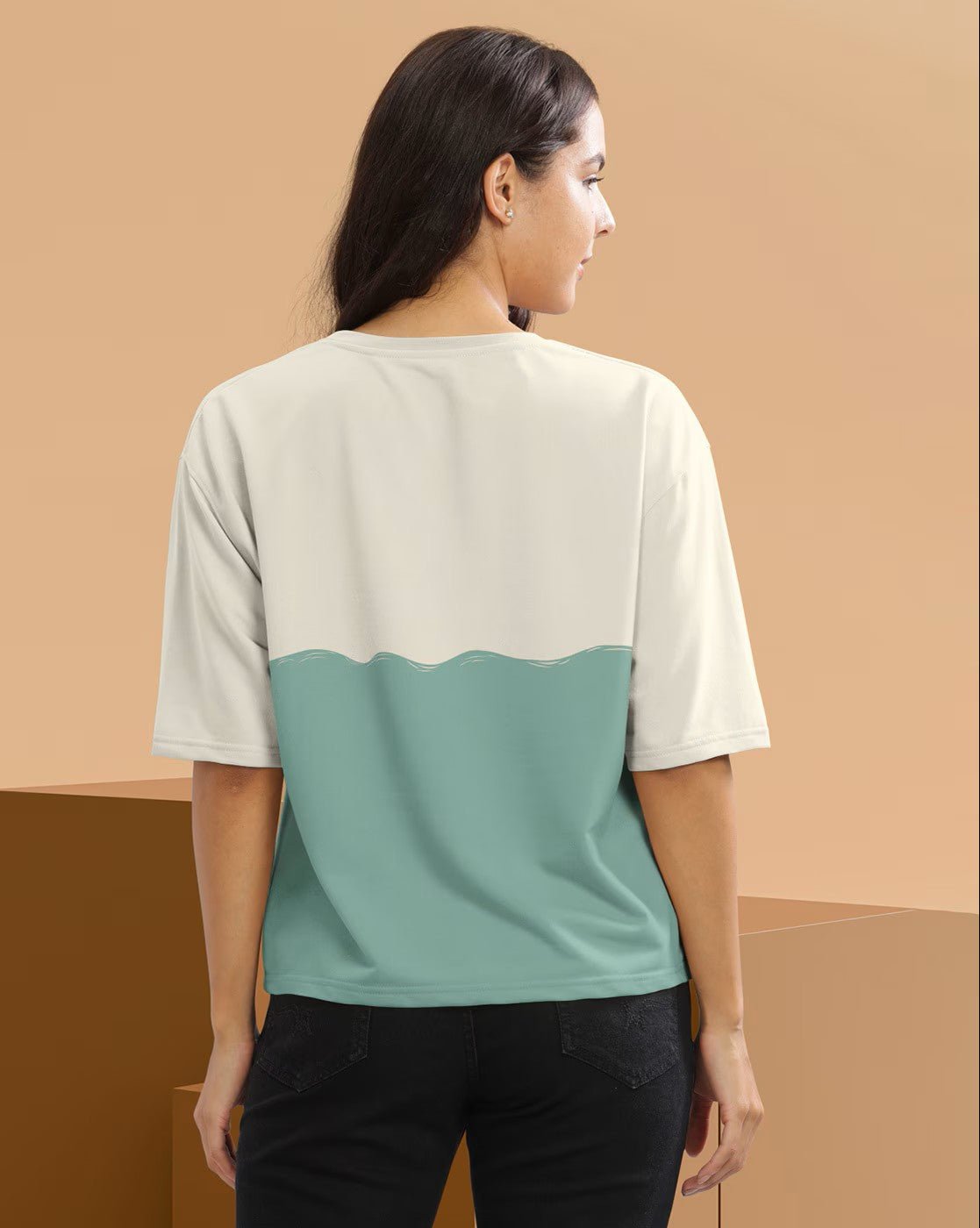 Women's Graphic Crop T-Shirt - Trendy & Stylish
